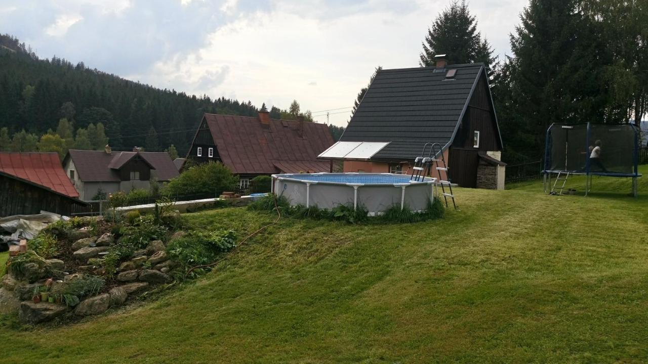 Chaloupka Albrechtice Villa Albrechtice v Jizerskych horach Bagian luar foto